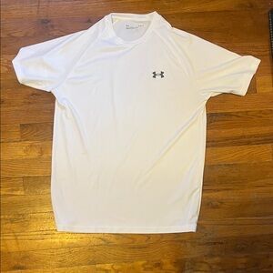 Under Armour Men's Short Sleeve White Tee